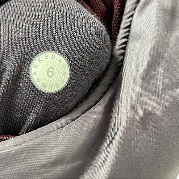 Lululemon women’s size 6 small boysenberry purple Scuba Glyde Hoodie jacket - Picture 9 of 12